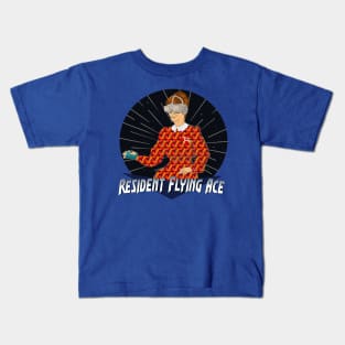 Resident Flying Ace: Carousel of Progress Kids T-Shirt